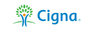 Cigna dental insurance logo supporting dental care services in Poway, CA.